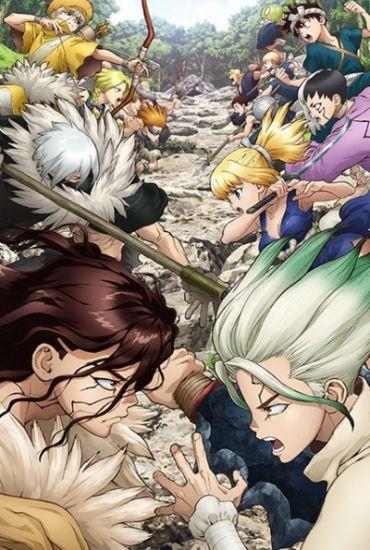 Постер аниме Dr. Stone TV-2 Постер аниме Доктор Стоун ТВ-2