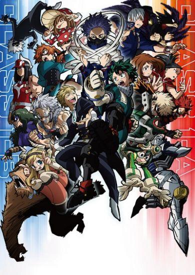 Постер аниме Boku no Hero Academia 5th Season Постер аниме Моя геройская академия 5